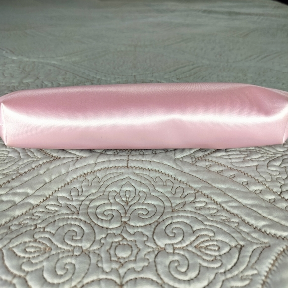 2/$30‎ Handmade Petal Pink Satin Womens Formal Womens Purse Handbag Whimsical - Picture 5 of 15